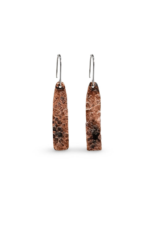 Pendientes Tira Cobre