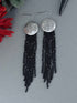 Pendientes Plata Seeds Disco Rosa