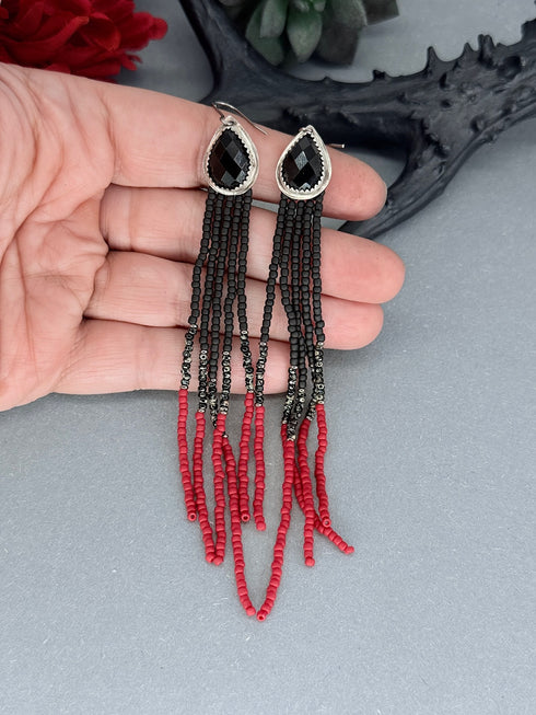 Pendientes Largos Seeds Onix