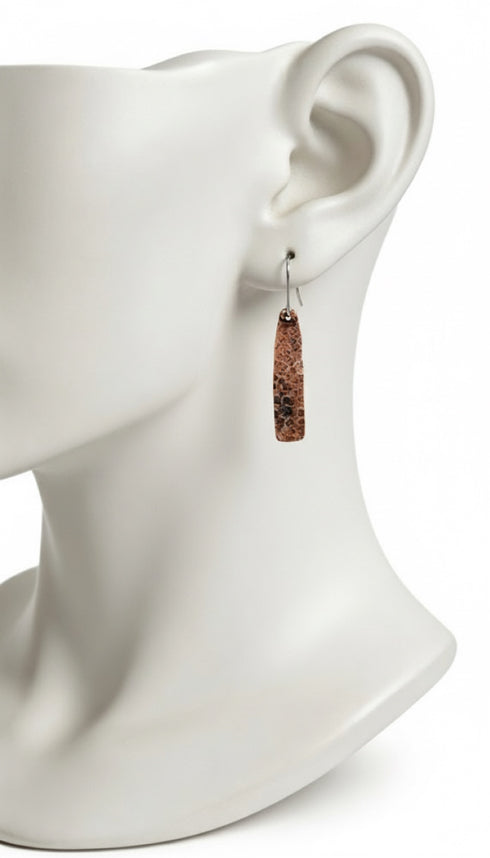 Pendientes Tira Cobre