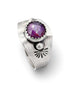 Anillo UNO – Zafiro Rosa