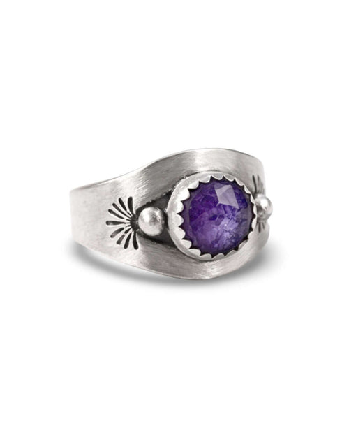 Anillo UNO – Zafiro Rosa