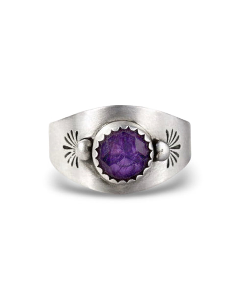 Anillo UNO – Zafiro Rosa