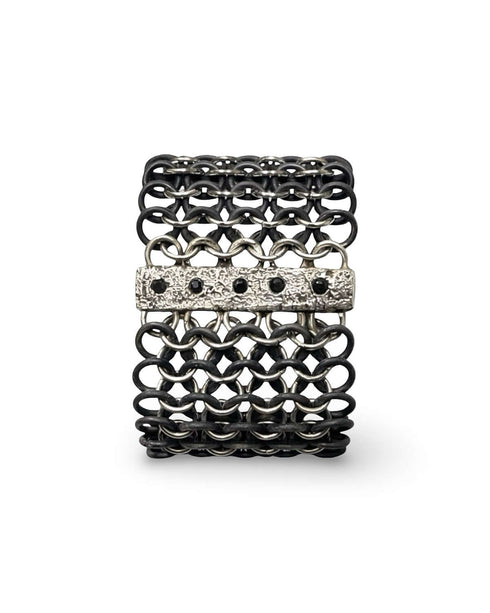 Ingot Elastic Mesh Bracelet