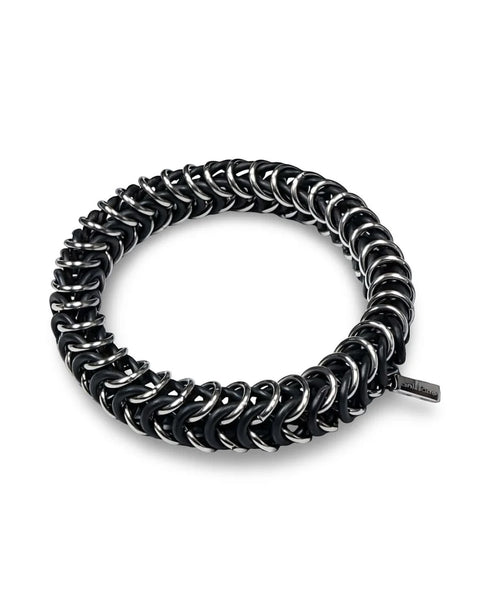 Taller · Crea tu brazalete de malla elástica