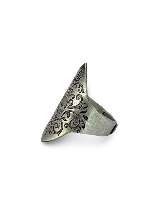 Damask Skull Mini Ring