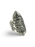 Damask Skull Maxi Ring
