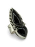 Anillo Duo Corazon Onix