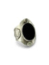 Anillo Escudo Ónix Negro