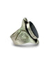 Anillo Escudo Ónix Negro