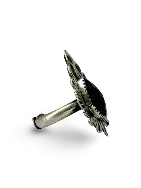 Gothic Onyx Ring