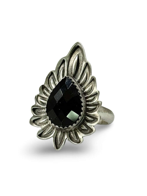 Gothic Onyx Ring