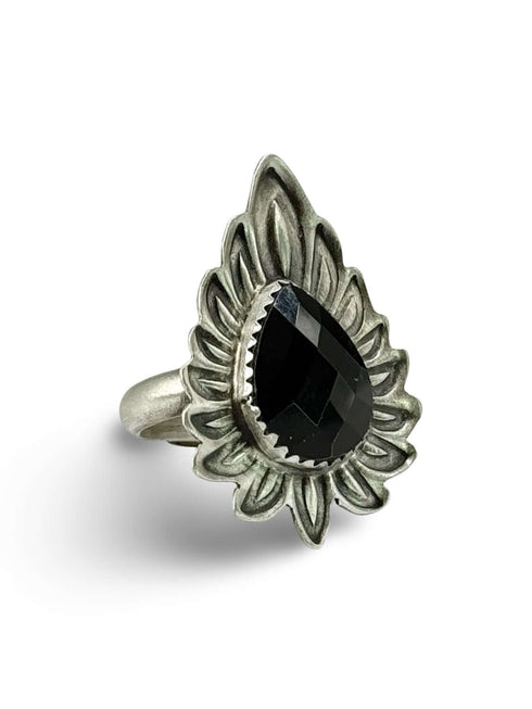 Gothic Onyx Ring