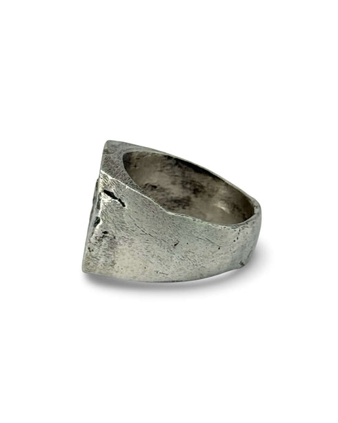 Anillo Sello Cuadrado Broken