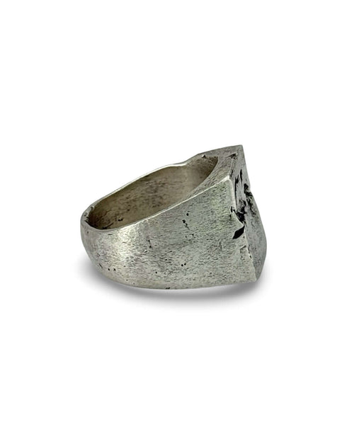 Anillo Sello Cuadrado Broken