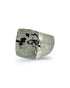 Anillo Sello Cuadrado Broken