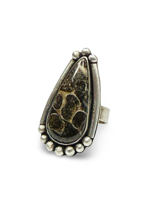 Anillo Turkish Stick Agate