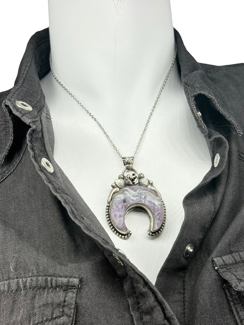 Colgante Luna Amatista