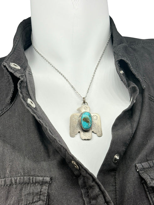Colgante Thunderbird Turquesa