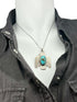 Turquoise Thunderbird Pendant