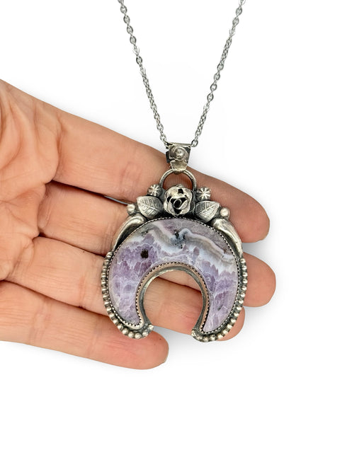 Colgante Luna Amatista