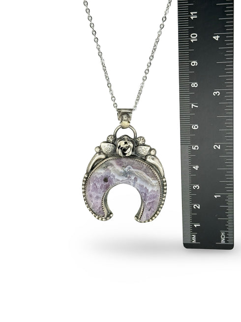 Colgante Luna Amatista