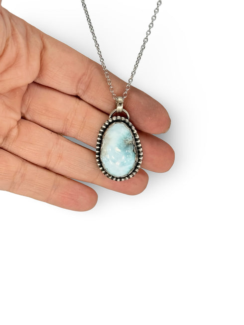 Colgante Gota de Larimar