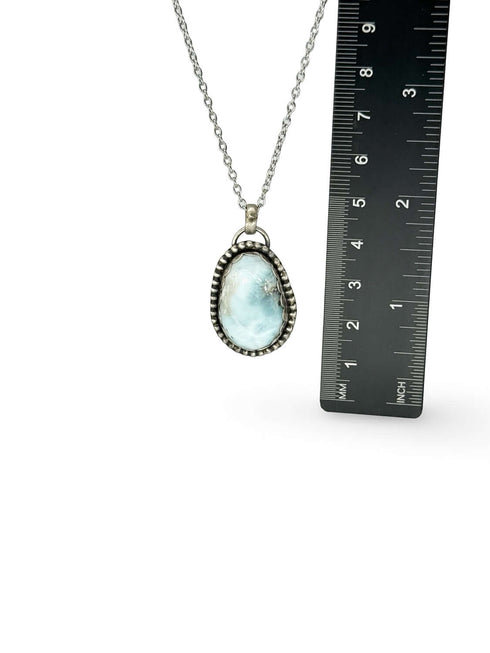 Larimar Drop Pendant