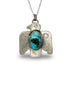 Turquoise Thunderbird Pendant