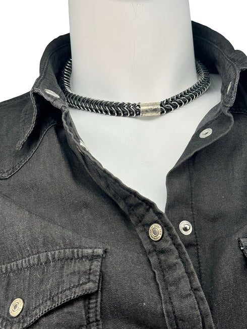 Elastic Tubular Tube Choker