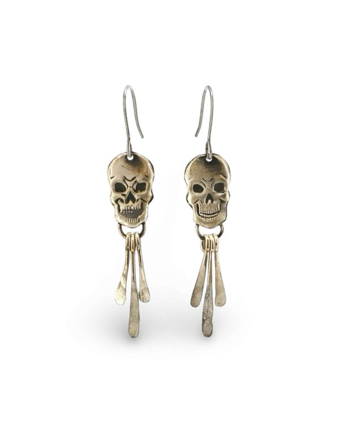 Skull Stick Earrings