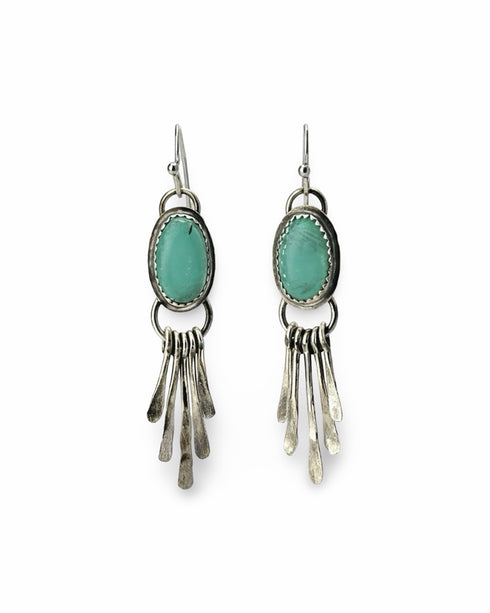 Pendientes Turquesas Palitos