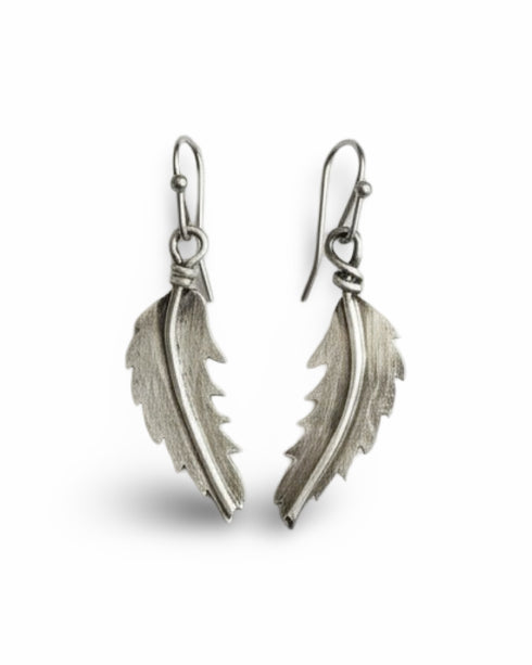 Pendientes Pluma