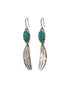 Turquoise Feather Earrings Origin
