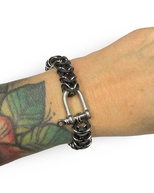 Pulsera Tubular Plana Grillete