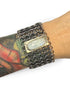 Brazalete Malla Eslastica Ancha Piedra