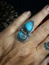 Anillo Duo Turquesas