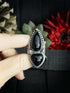 Anillo Duo Corazon Onix