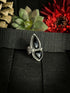 Anillo Duo Corazon Onix