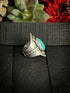 Turquoise Shield Ring