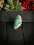 Turquoise Shield Ring