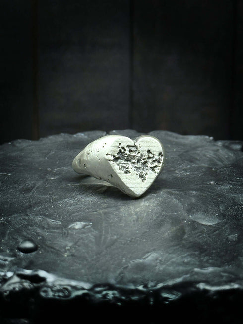 Anillo Corazon Broken