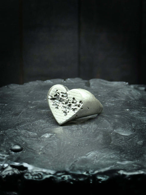 Anillo Corazon Broken