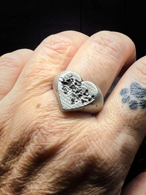 Anillo Corazon Broken