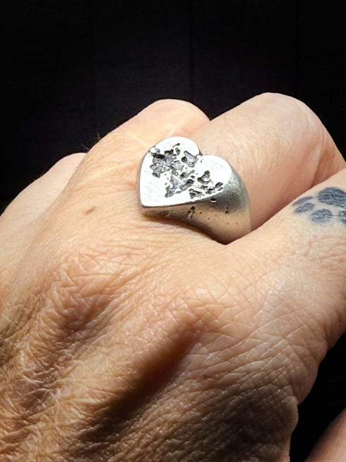 Anillo Corazon Broken