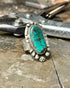 Anillo Plata Estrella Turquesa