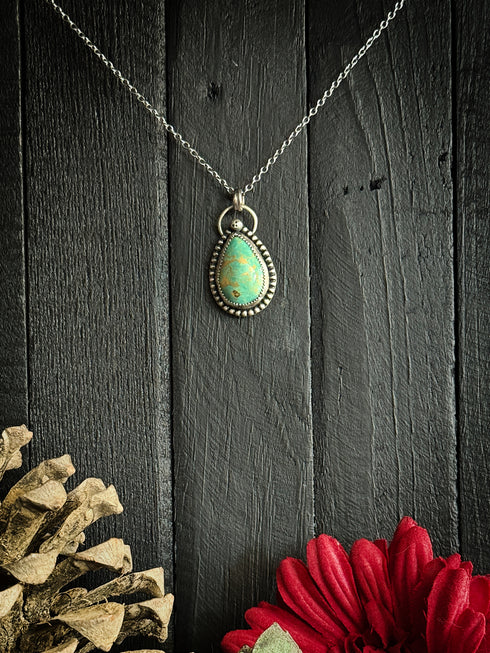 Colgante Lagrima Turquesa