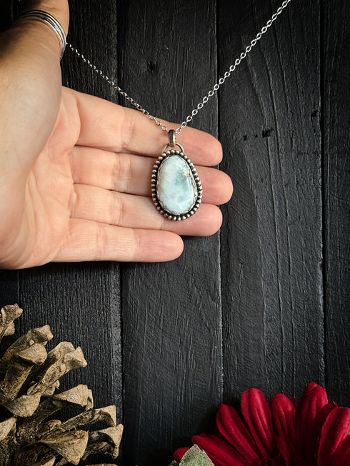 Colgante Gota de Larimar