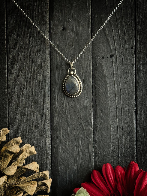 Colgante Gota de Labradorita