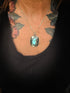 Hat Pendant with Turquoise